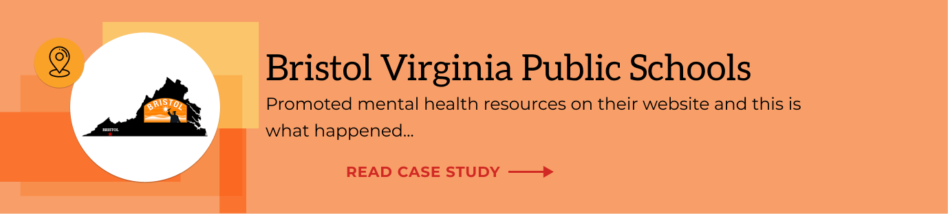 Bristol Virginia Public Schools mental health on their Edlio website